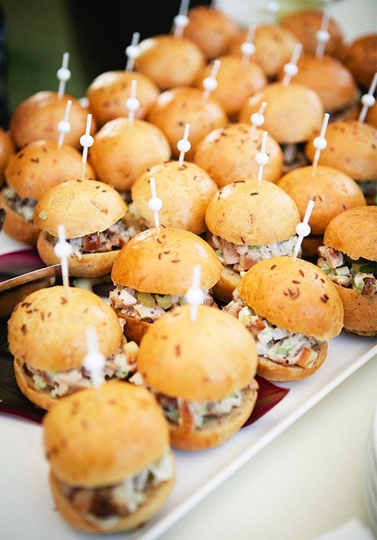 Sliders | Lisa Dupar Catering | Wedding & Event Catering in Seattle