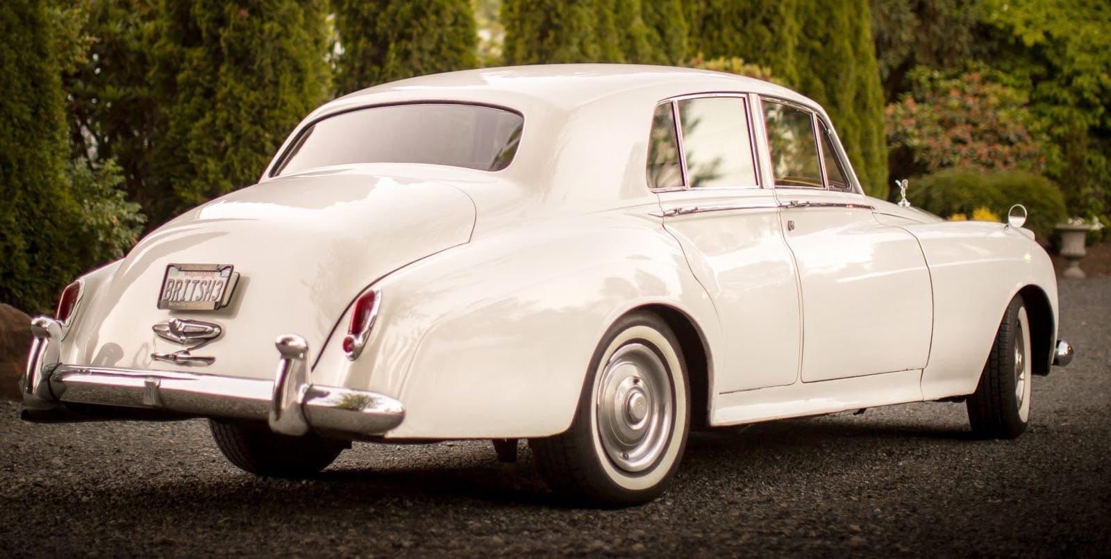 White car old fashioned | Lisa Dupar Catering | Wedding & Event Catering in Seattle