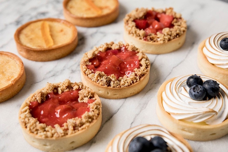 Fruit and Almond Tart Desserts | Lisa Dupar Catering | Wedding & Event Catering in Seattle