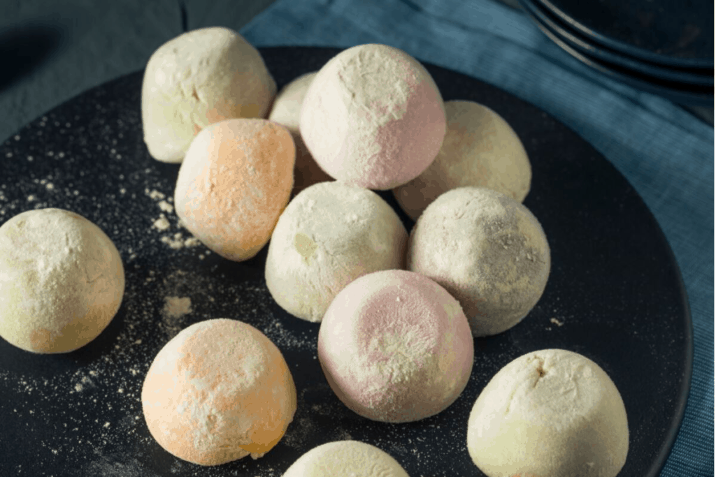 Lemon Lavender Mochi Ice Cream | Lisa Dupar Catering Recipes