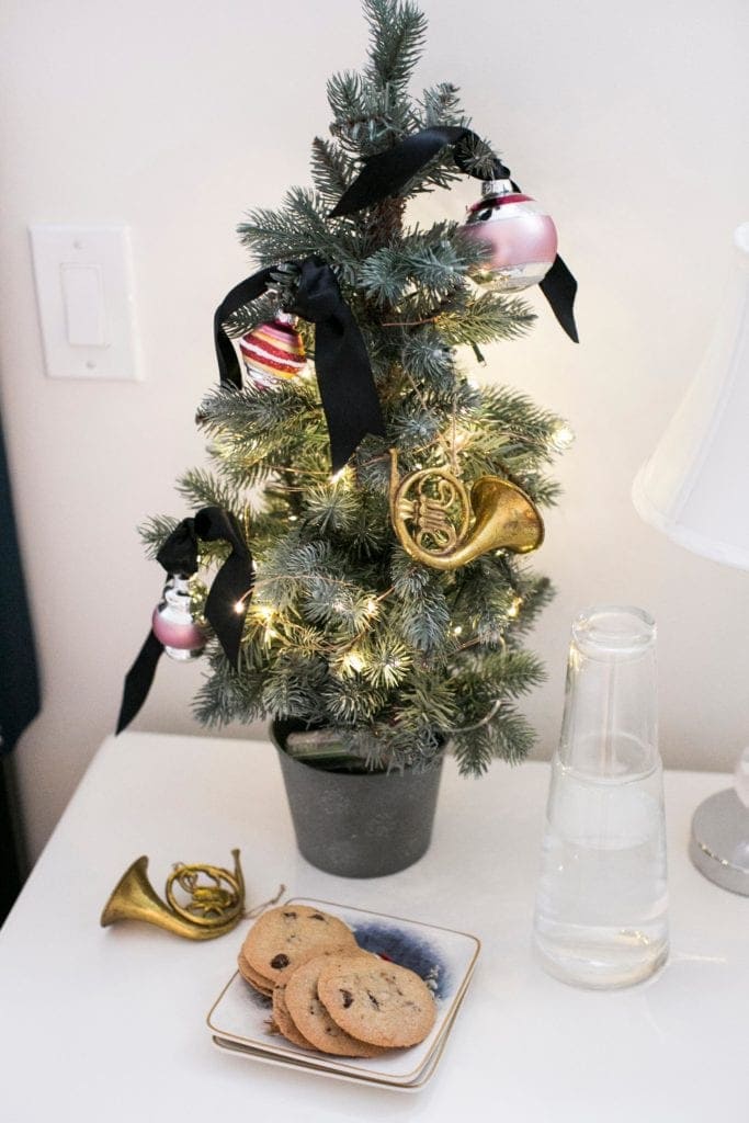 Festive Mini Christmas Tree | Valley & Company Events | Lisa Dupar Catering